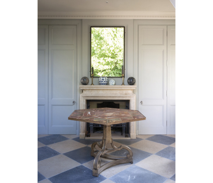 Corwen Washed Oak Centre Table