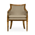 Belton Grey Fruitwood Arm Chair