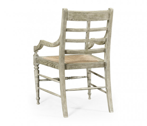 Marshfield Grey Oak Arm Chair