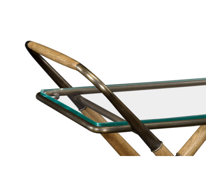 Kathleen Washed Oak Cocktail Table