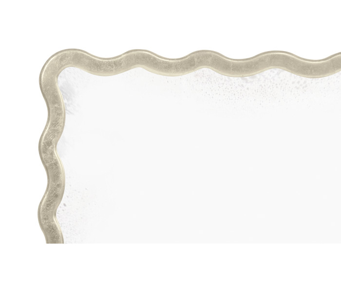 Keste Rectangular Silver Mirror