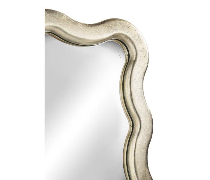 Keste Square Silver Mirror