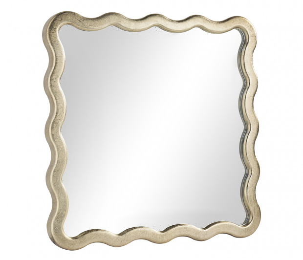 Keste Square Silver Mirror