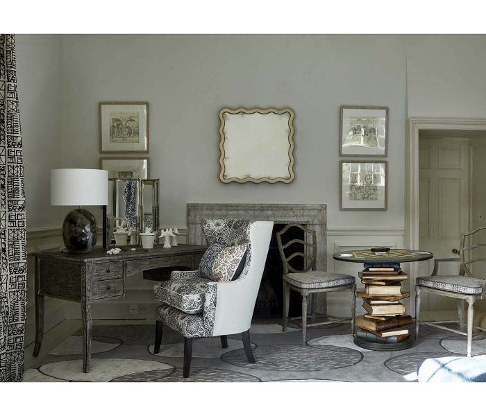 Keste Square Silver Mirror