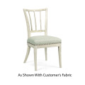 Lucillo Washed Acacia Carver Side Chair
