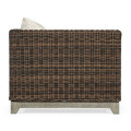 Grey & Rattan Chair