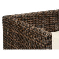 Grey & Rattan Chair