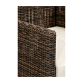 Grey & Rattan Chair